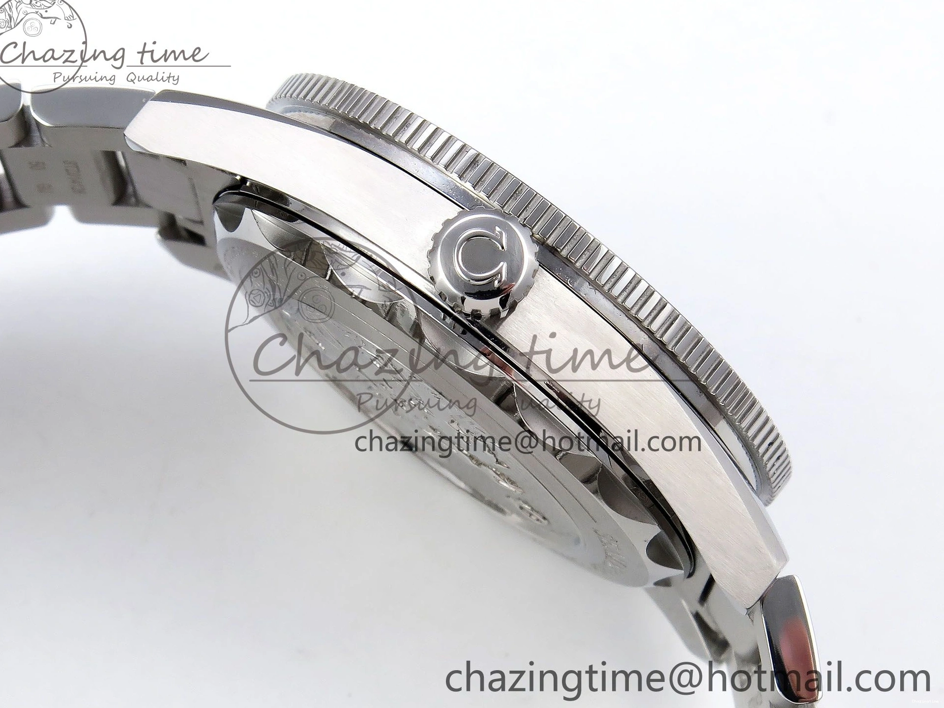 0103 Seamaster 300 Heritage VSF 1:1 Best Edition Blue Dial on SS Bracelet A8912 Super Clone Packable 7716